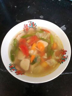 Foto resep Sop bening otak otak ikan