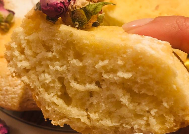 La mia torta di acqua al profumo di mandorla 🌺