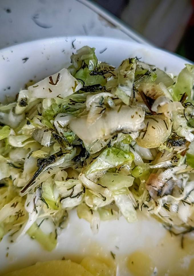 Салат 🥗 з молодої капусти