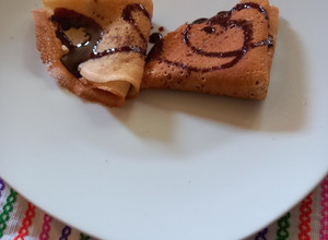 Una foto de Pasta para crepas dulces