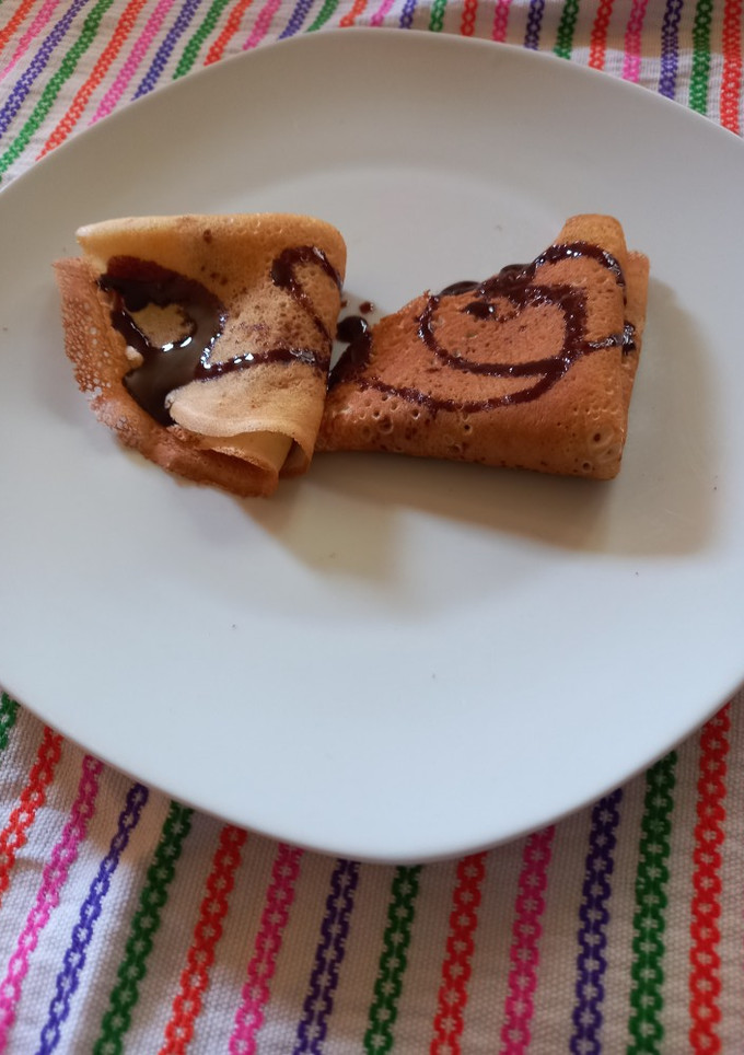 Una foto de Pasta para crepas dulces