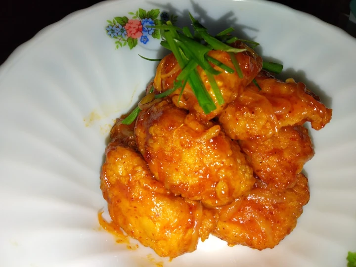 Langkah Mudah untuk Menyiapkan Resep Chicken Karage Saus Madu Pedas yang Sempurna Anti Ribet, Lezat