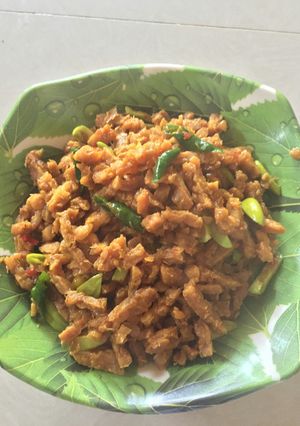 Foto resep Sambal goreng tempe petai