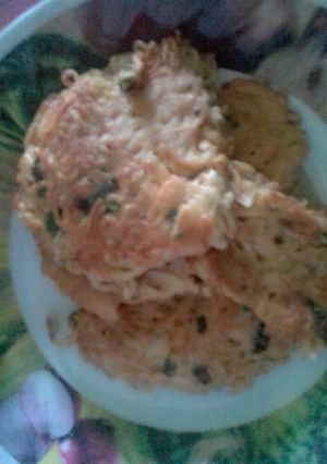 Foto resep Telur dadar mie