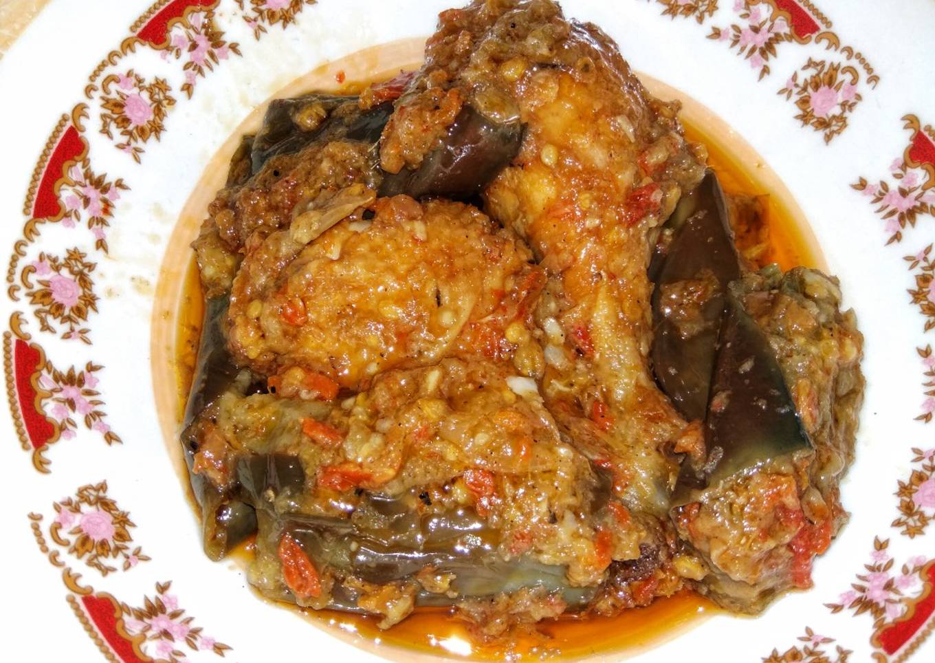 Ayam terong balado