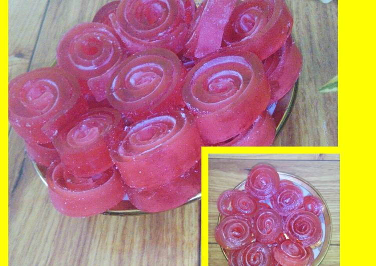 Resep Candy roll | Cara Membuat Candy roll Yang Lezat Sekali