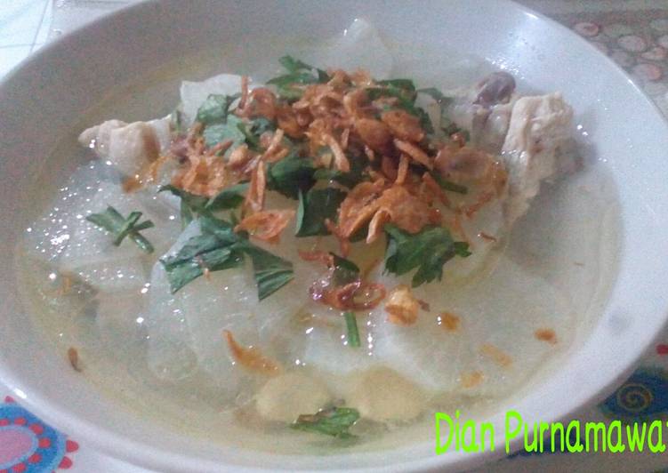 Resep Soto ayam lobak #DikuhinbiarSyedap #PekanInspirasi #Cookpadcomunity, Lezat Sekali