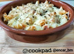 Foto principal de Macarrones boloñesa sabor Cookpad gratinados con gouda