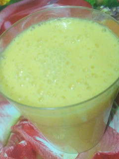 A picture of Mango juice #Arabiccontest #festivedishcontestmombasa.