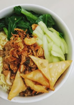 Foto resep Mie ayam ala abang gerobak