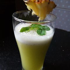 Pineapple Mint Juice A picture of Pineapple Mint Juice.