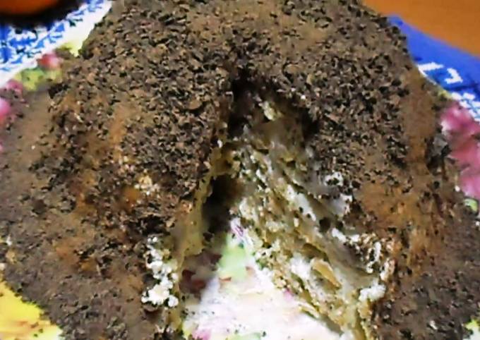 Вафельный торт без выпечки на скорую руку за 15 минут