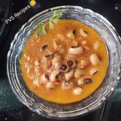 A picture of Lobia curry.