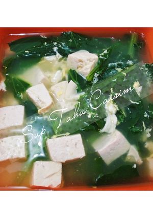 Foto resep Sup Tahu Caisim