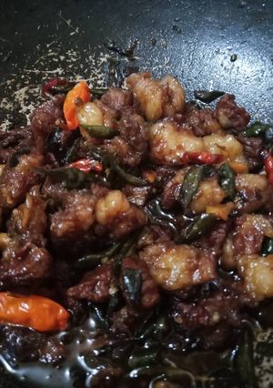 Foto resep Oseng pedas jando sapi simple enakkkk