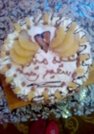 صورة لوصفة كعكة عيد ميلاد سهلة للمبتدئات