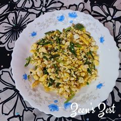 A picture of Garlic Chives Scrambled Eggs.
