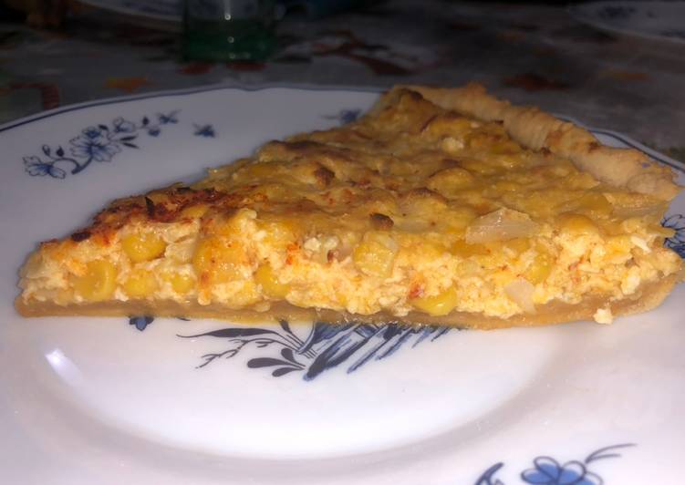Tarta/Empanada de Maíz (choclo), cebolla y queso!🌽🧅🧀
