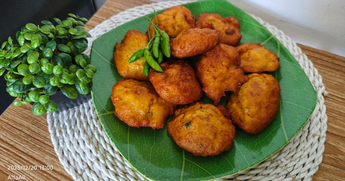 Bakwan Jagung Tempe ala Ummi Alfa