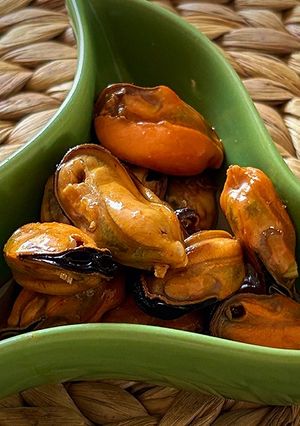 Una foto de Mejillones en escabeche casero