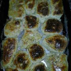Una foto de Pancitos de batata y cebolla