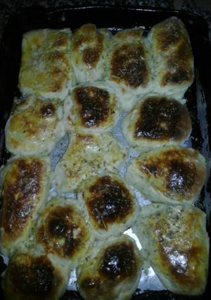 Una foto de Pancitos de batata y cebolla