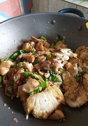 Foto resep Ayam geprek cabe ijo kering