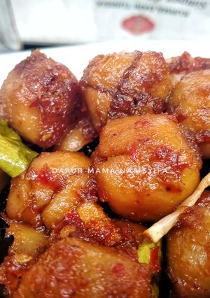 Foto resep Pentol Pedas