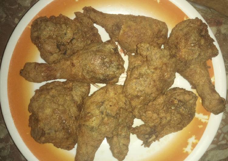 Easiest Way to Prepare Speedy Coated Fried chicken