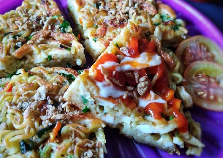 Cara Mudah Untuk Mencoba Di Rumah1.1 DogMie Seafood (Pizza Mie)