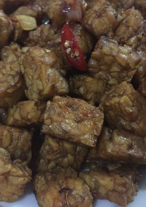 Foto resep Tempe orek males simple enak