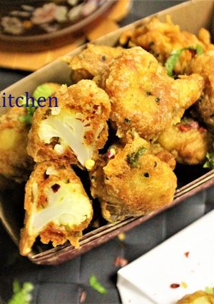 A picture of Cauliflower Pakora.