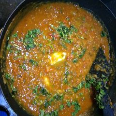 A picture of Pav bhaji.