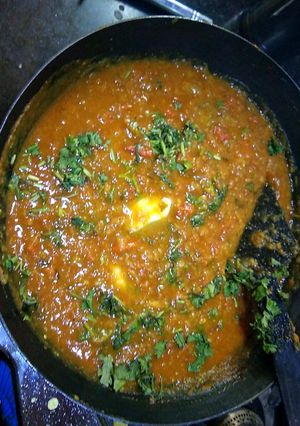 A picture of Pav bhaji.