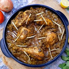 Palak Chicken A picture of Palak Chicken.