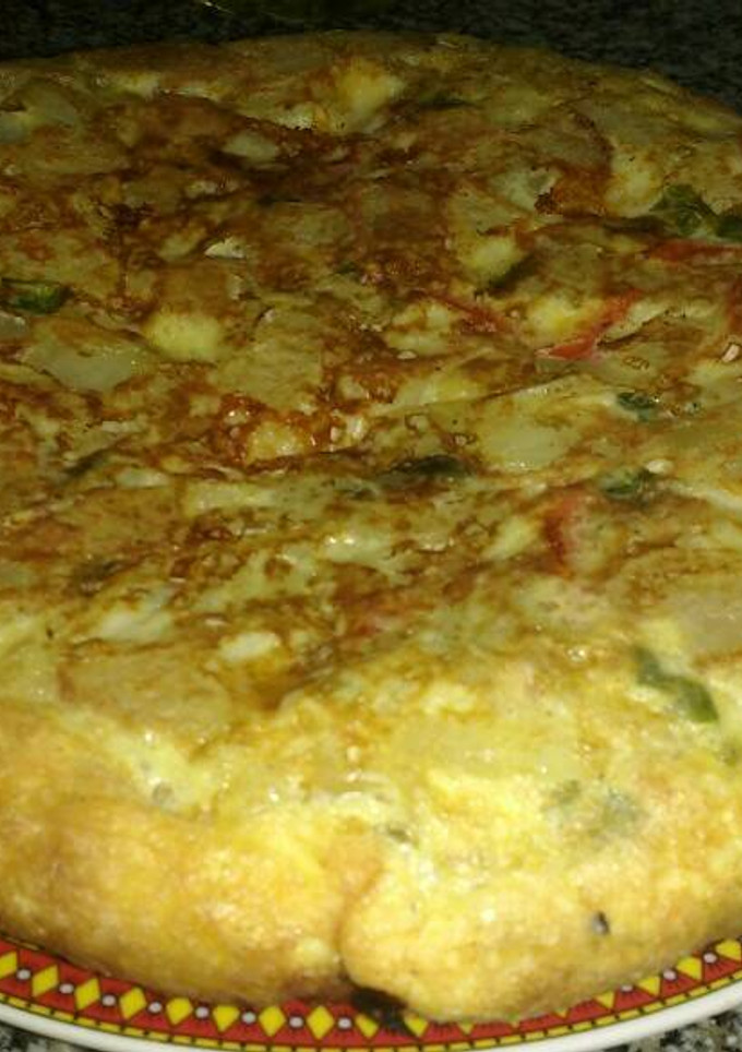 Una foto de Tortilla de papas al horno