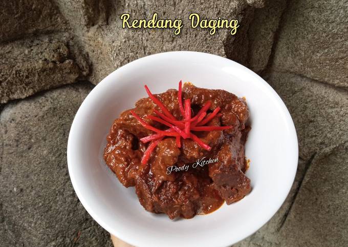 Resep Rendang Daging yang Lezat Sekali