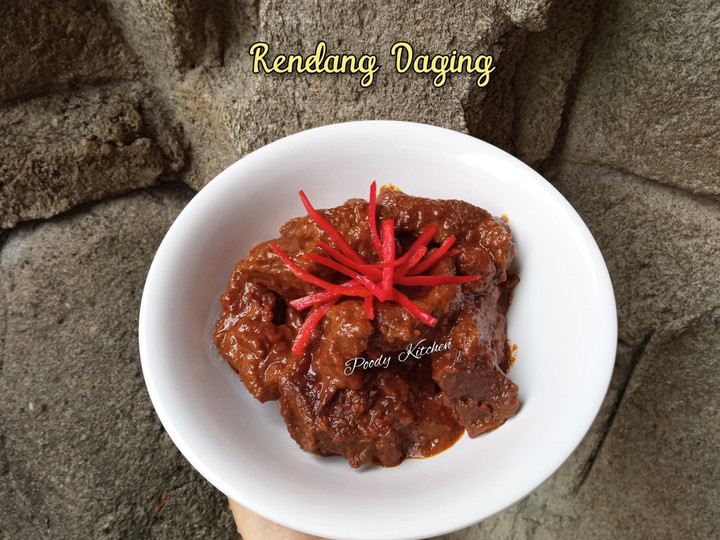 Cara Gampang Menyiapkan Rendang Daging, Bisa Manjain Lidah