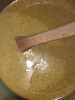 Una foto de Sopa crema naranja. Apto vegan