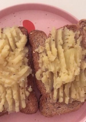 صورة لوصفة بطاط مهروسmashed potatoes