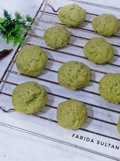 Foto resep Butter Matcha Cookies