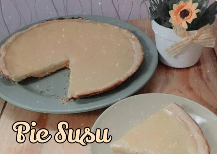 Langkah Mudah untuk Membuat Pie Susu Teflon 🥧 yang Enak Banget