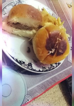 A picture of Beef burger.