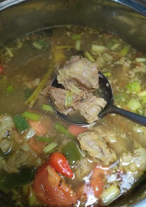 Foto resep Pindang Daging Sapi khas Palembang.