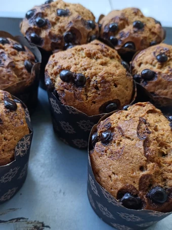 Cara Mudah Membuat Resep  Banana Muffin yang Enak, Enak