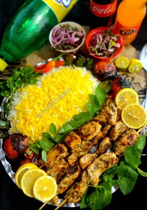 عکسی از دستور جوجه کباب سولاکی solmaz