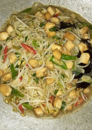 Foto resep Tumis tauge tahu