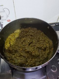 सरसों का साग (sarson ka saag recipe in Hindi) रेसिपी मुख्य फोटो