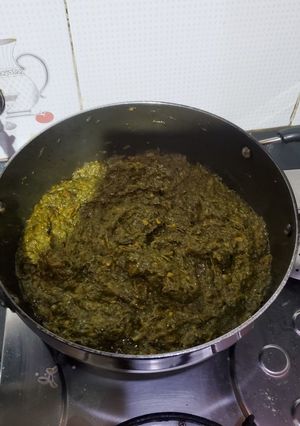 सरसों का साग (sarson ka saag recipe in Hindi) रेसिपी मुख्य फोटो