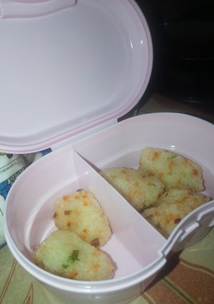 Foto resep Cireng Nasi Ayam + Sayur